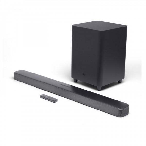 JBL 5.1 Channel Soundbar with Wireless Subwoofer Full View