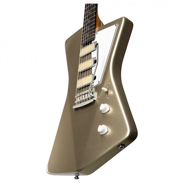 Sterling by Music Man St. Vincent Goldie, Cashmere - Body Angled