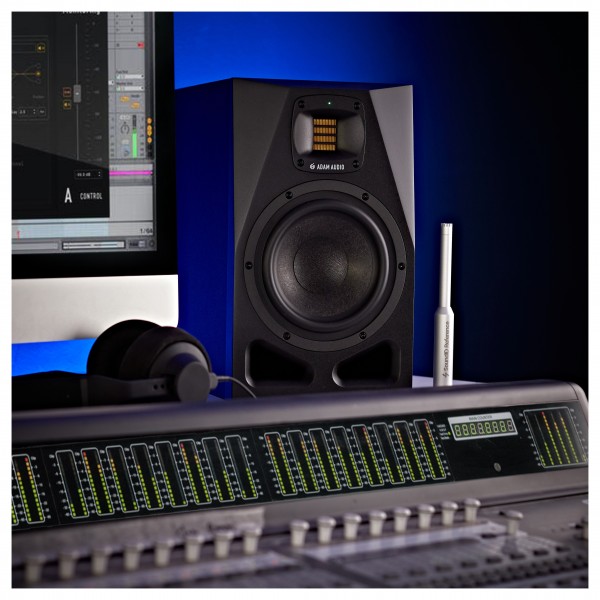Adam Audio A4V Active Studio Monitor, Single - Front