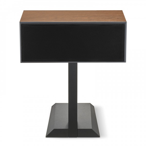 Focal Theva Centre Speaker, Dark Wood Stand View 2