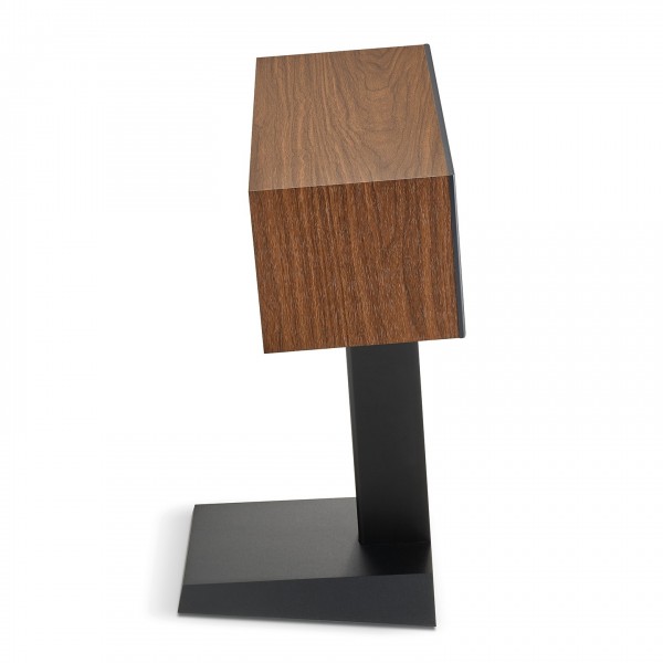 Focal Theva Centre Speaker, Dark Wood Stand View 3