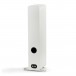Q Acoustics Q 5040 Compact Floorstanding Speakers, Satin White (Pair) - angled rear