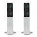 Q Acoustics Q 5040 Compact Floorstanding Speakers, Satin White (Pair)