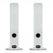 Q Acoustics Q 5040 Compact Floorstanding Speakers, Satin White (Pair) - rear
