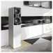 Q Acoustics Q 5040 Compact Floorstanding Speakers, Satin White (Pair) - lifestyle