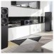 Q Acoustics Q 5040 Compact Floorstanding Speakers, Satin Black (Pair) - lifestyle