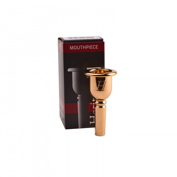 Denis Wick Heritage Trombone Mouthpiece, Gold Plate, 6BL