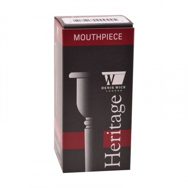 Denis Wick Heritage Trombone Mouthpiece, Gold Plate, 4BL Packaging
