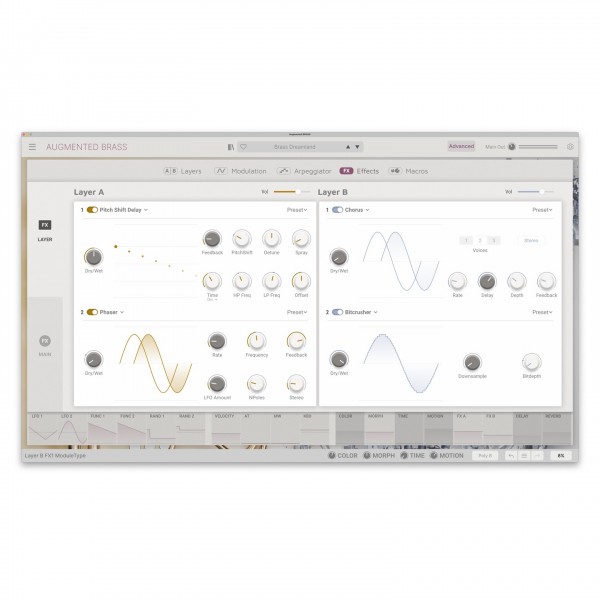 Arturia Augmented Brass - Effects