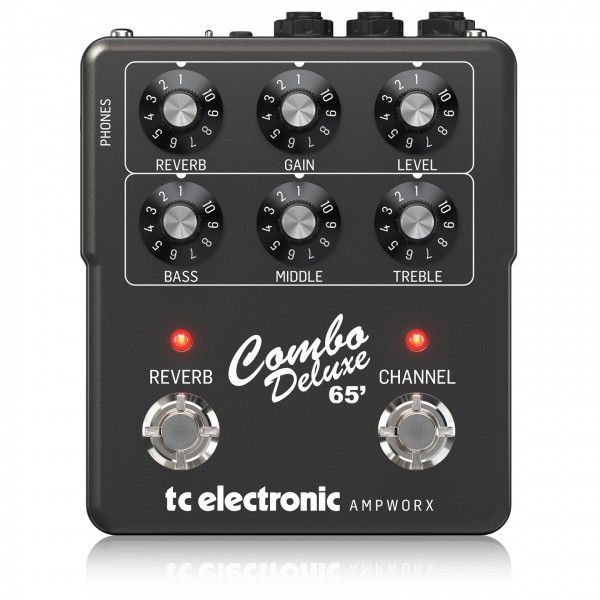 TC Electronic COMBO DELUXE 65' Preamp Pedal - Top