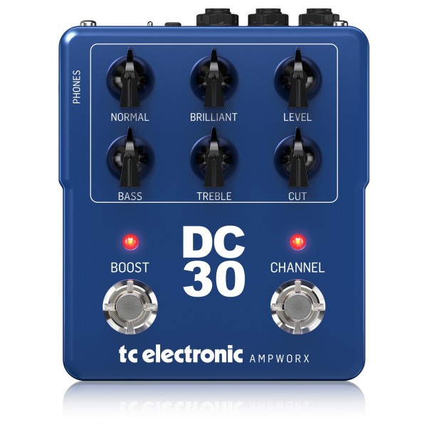 TC Electronic DC30 Preamp - Top