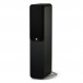Q Acoustics Q 5050 Floorstanding Speakers, Satin Black (Pair) - angled with grille