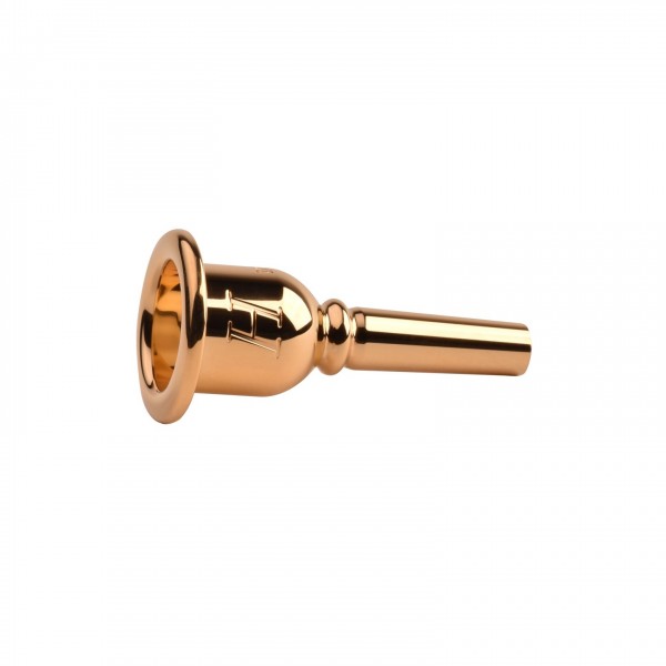 Denis Wick Heritage Trombone Mouthpiece, Gold Plate, 7CS Side