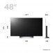 LG OLED48C36LA Smart TV, 48-inch dimension chart
