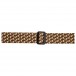 Flight Polyester Ukulele Strap, Trail Sand - Buckle