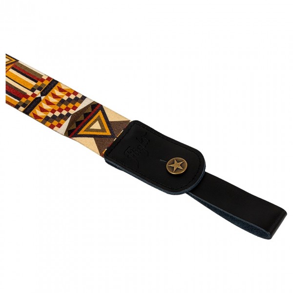 Flight Polyester Ukulele Strap, Marigold - Headstock Strap