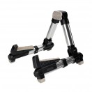 Flight Portable Ukulele Stand, Silver
