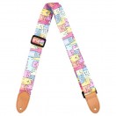 Flight Polyester Ukulele Strap, Kitty