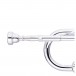 Levante by Stagg TR6301 Bb Trumpet, Silver Plate, Mouthpiece