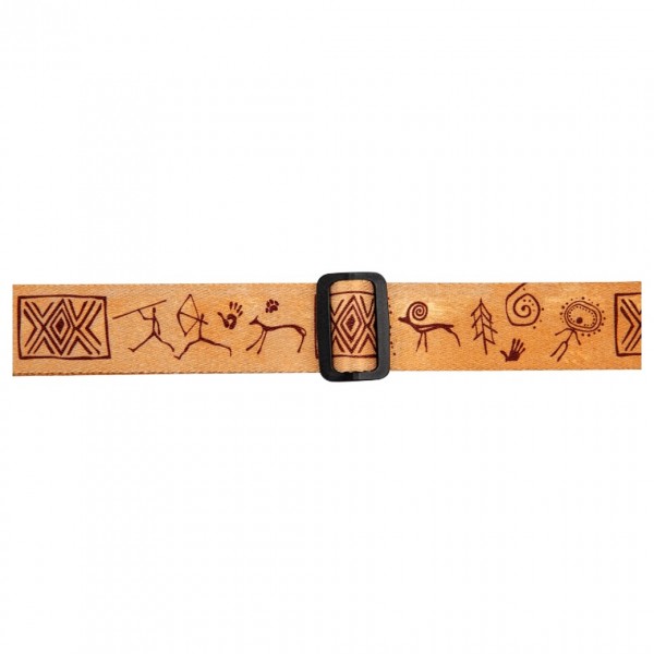 Flight Polyester Ukulele Strap, Cave - Buckle
