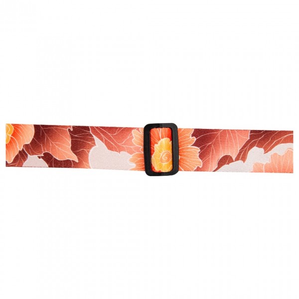 Flight Polyester Ukulele Strap, Flower - Buckle