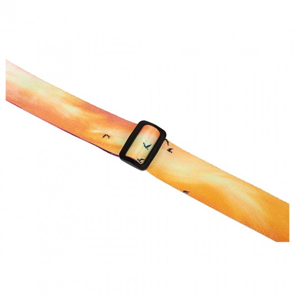 Flight Polyester Ukulele Strap, Elise Ecklund Signature - Buckle