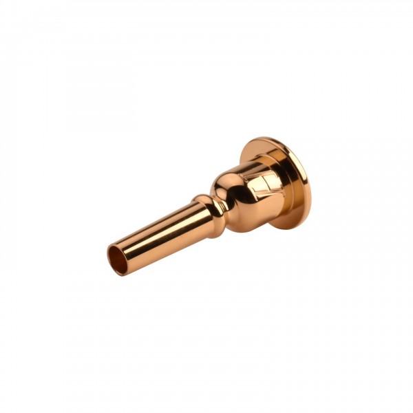 Denis Wick Heritage Cornet Mouthpiece, Gold Plate, 4 Angle