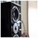 SVS Prime Pinnacle Floorstanding Speakers, Gloss Black Lifestyle View 5