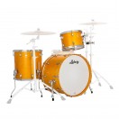 Ludwig Neusonic 22'' Fab 3pc Shell Pack, Satin Gold Slumbers