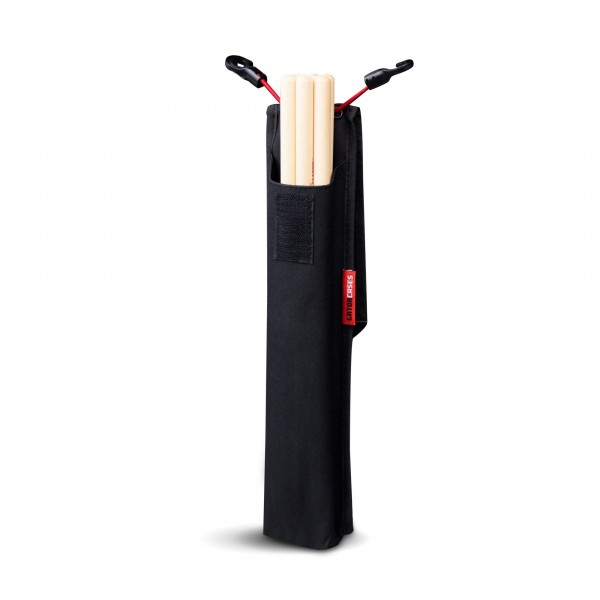 Gator Deluxe Faux Leather Drumstick Bag - Stick Sleeve, Open