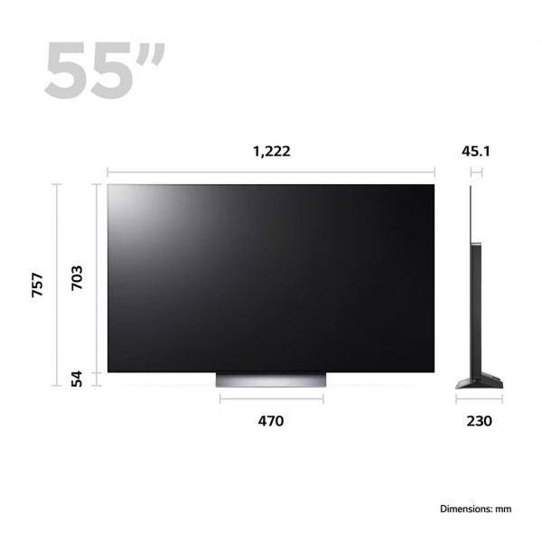 LG OLED55C36LC 55