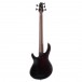 Cort Artisan B5 Element 5-String Bass, Open Pore Trans Black back