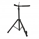 Deluxe Double Bass Stand with Bow Holder by Gear4music