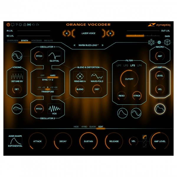 Zynaptiq Orange Vocoder IV