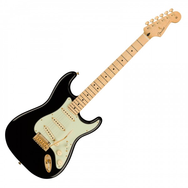 Fender Limited Edition Player Stratocaster, Black with Gold Hardware