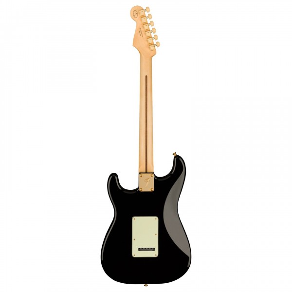Fender Limited Edition Player Stratocaster, Black with Gold