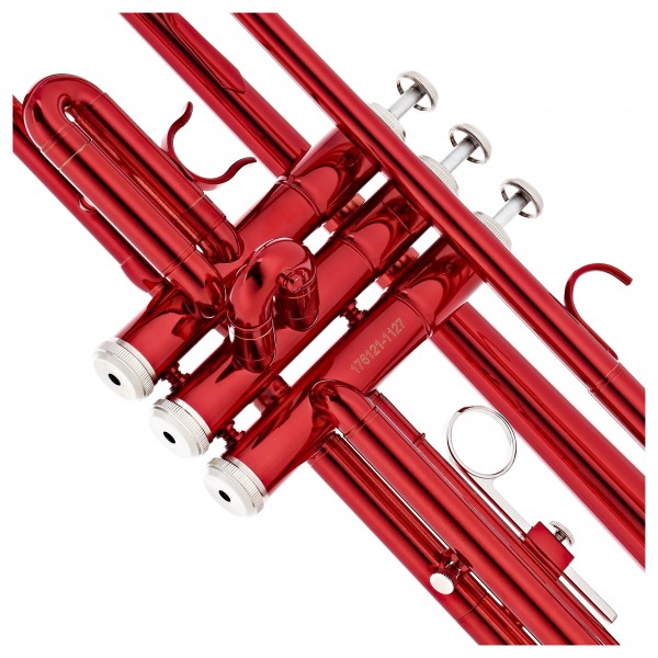 Student Trumpet by Gear4music, Red