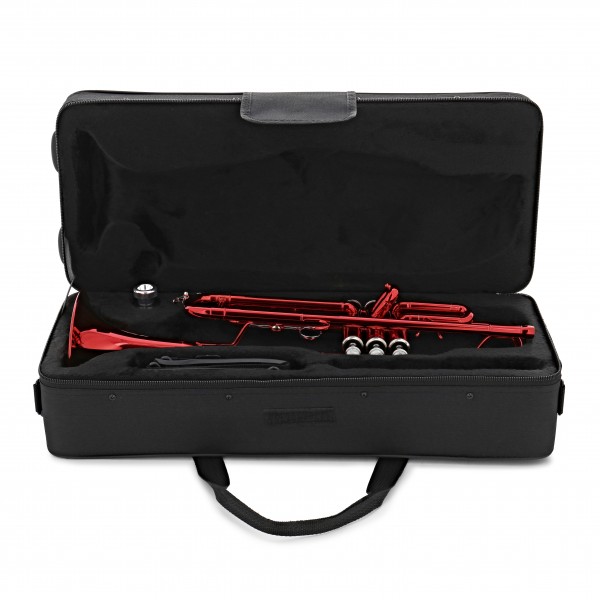 Student Trumpet by Gear4music, Red