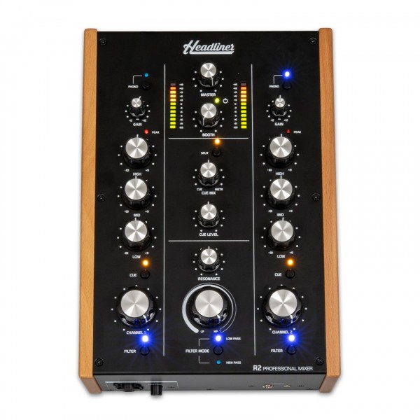 Headliner R2 Two Channel Rotary DJ Mixer