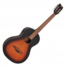 Parlour Electro-Acoustic Guitar by Gear4music, Vintage Sunburst - Nearly New