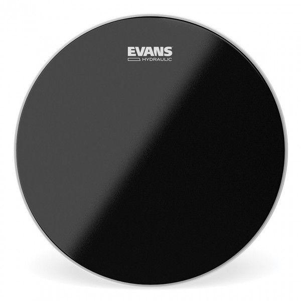 Evans Hydraulic Black Snare Batter Drum Head, 14''