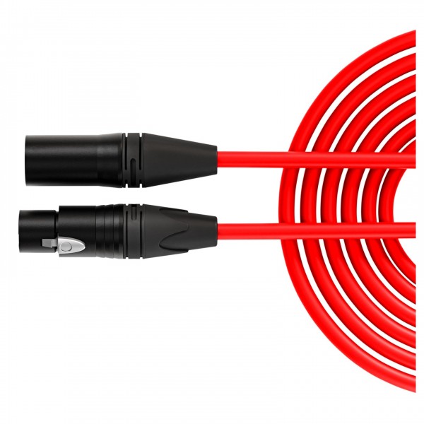 Rode 6m XLR Cable, Red - Coiled