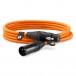 Rode XLR Cable, Orange - Coiled