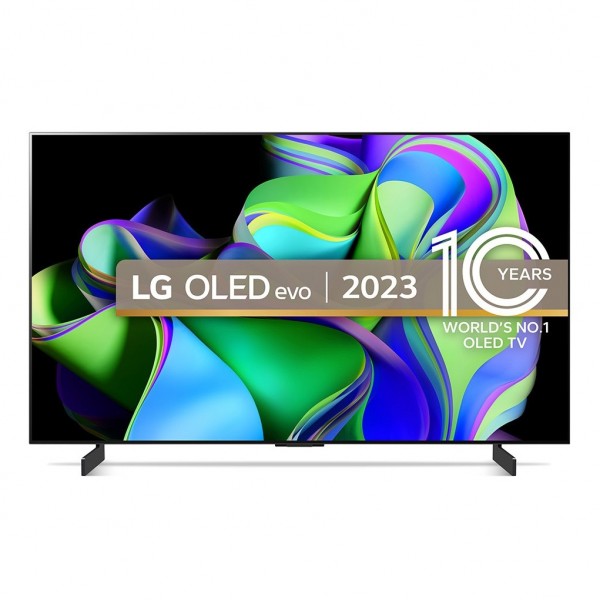 LG OLED42C34LA 42" OLED 4K HDR Smart TV - front