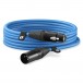 Rode XLR Cable, Blue - Coiled
