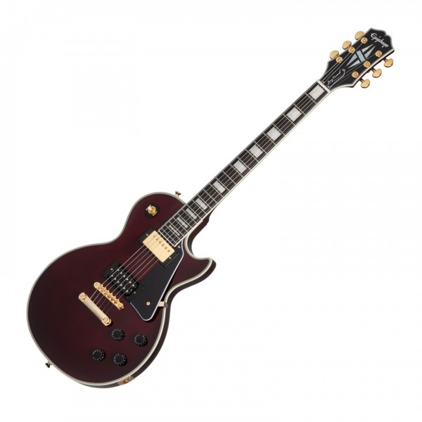 Epiphone-Jerry-Cantrell-'Wino'-Les-Paul-Custom,-Dark-Wine-Red