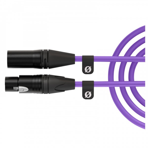Rode 3m XLR Cable, Purple - Main