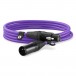 Rode XLR Cable, Purple - Coiled