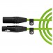Rode 3m XLR Cable, Green