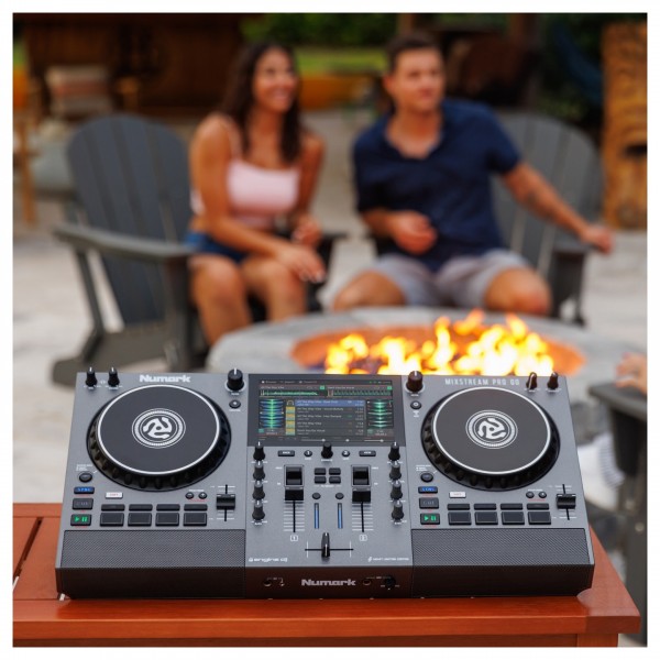 Numark Mixstream Pro Go Standalone Portable DJ Controller at